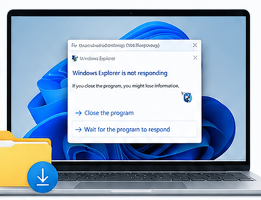 Cách xử lý thư mục Download trên Windows 11 bị treo với thông báo “Not responding”