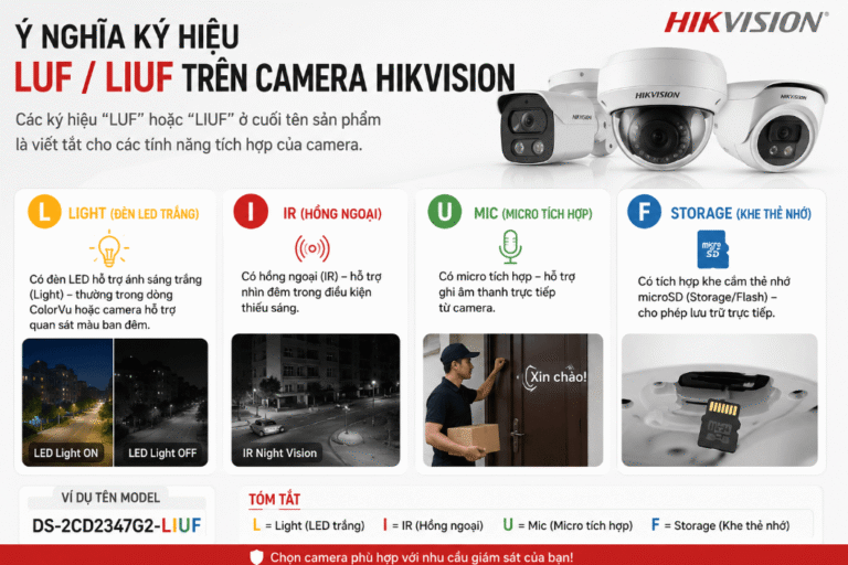 Hiểu rõ các mã kí hiệu trên Camera Hikvision